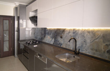 High Gloss Inox Mutfak Dolabı High Gloss Mutfak Dolabı Ankara